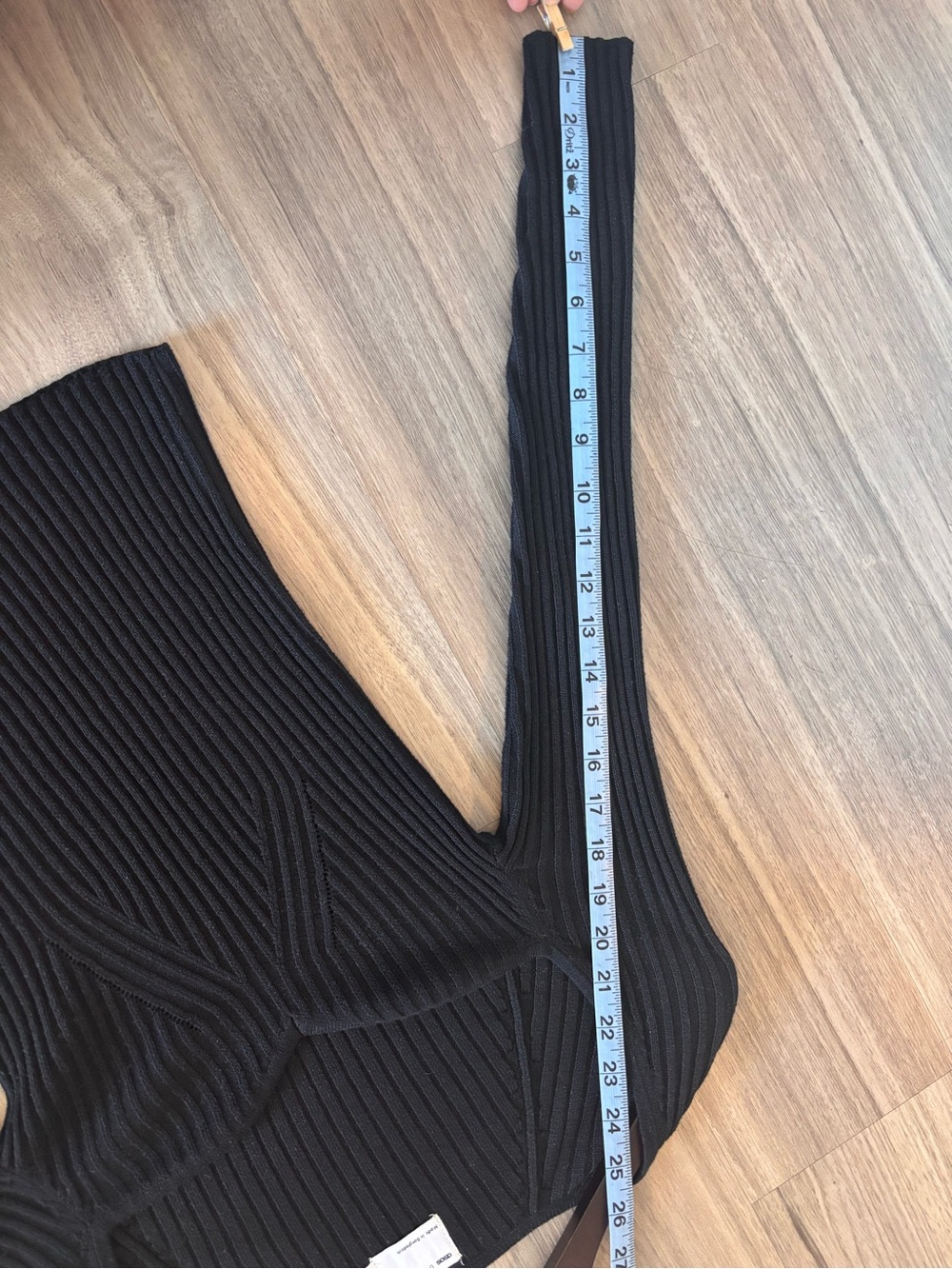 Sweetheart Ribbed Knit Top - Picture 5 of 5